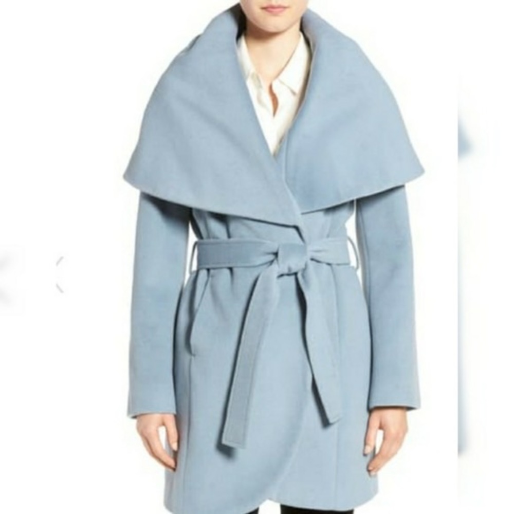 Tahari Wrap Tie Coat
